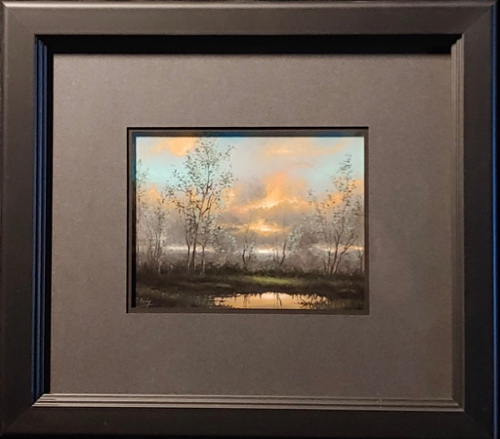 Apricot Light 5.5 x 7 $625 at Hunter Wolff Gallery
